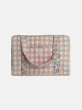 Bolso Maternidad Vichy Rosa asa Liberty Lucía