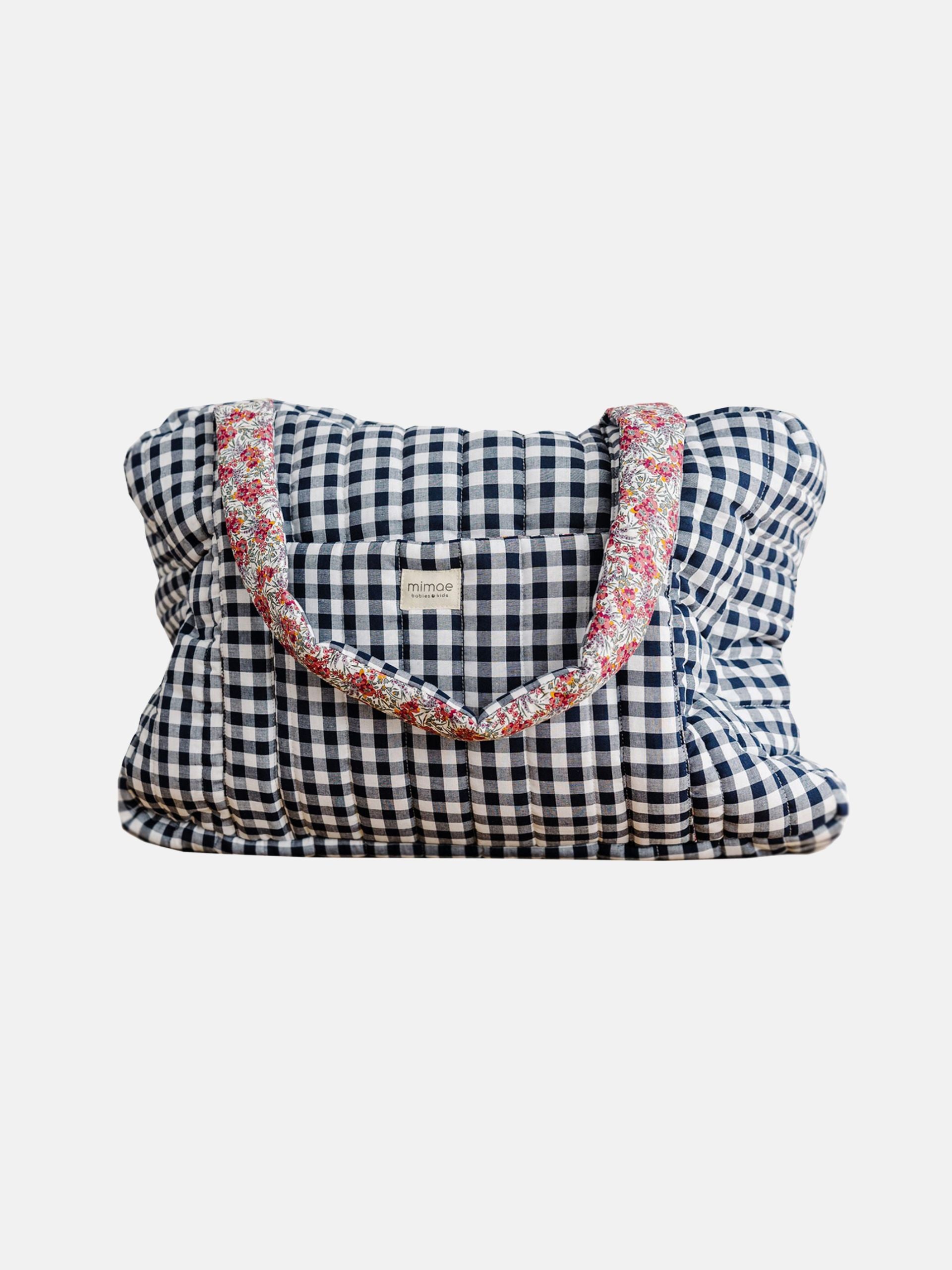 Bolso Maternidad Vichy Navy