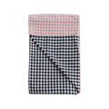 Funda Nórdica Cama Vichy Rosa + Vichy Navy