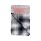 Funda Nórdica Cama Vichy Rosa + Vichy Navy