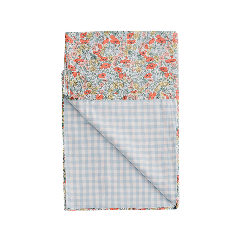 Funda Nórdica Cama Liberty Telma+ Vichy Azul claro