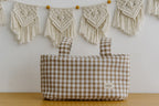 Bolso Mini Vichy Beige