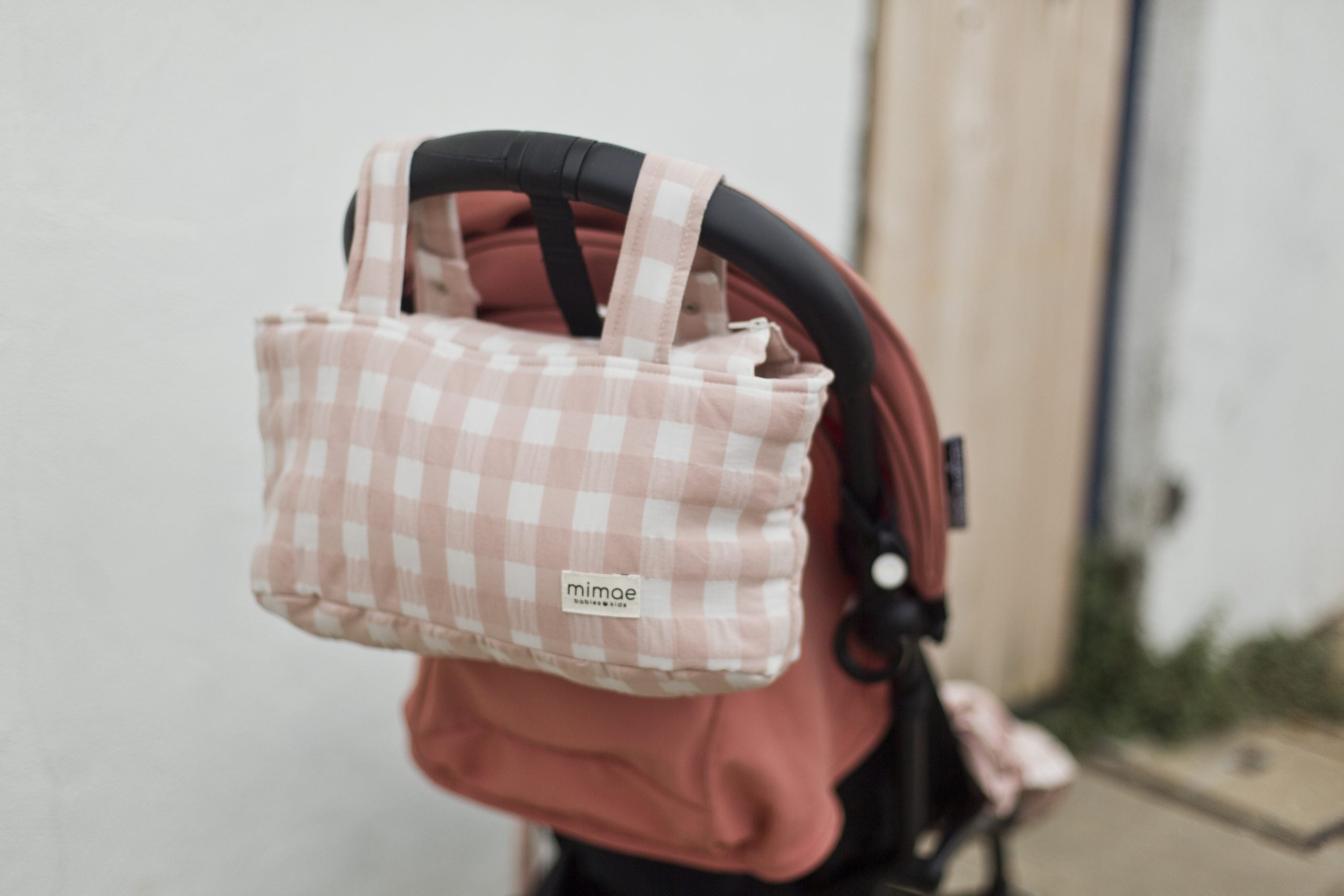Bolso Mini Vichy Rosa
