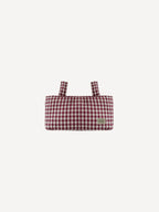 Bolso Mini Vichy Granate